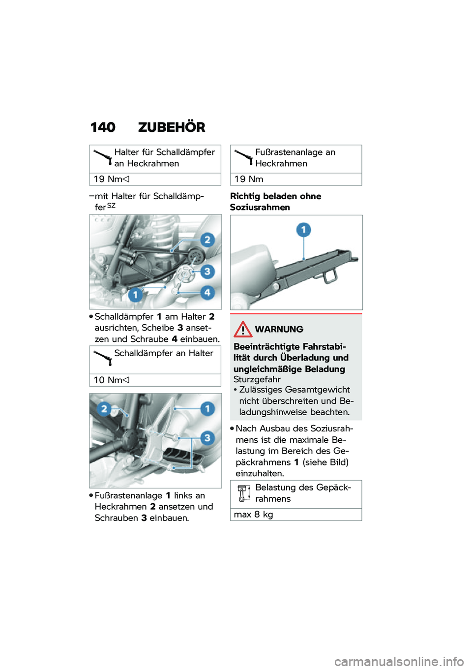 BMW MOTORRAD R NINE T 2020  Betriebsanleitung (in German) �\f��
 �5�:����M�
�%�\f�#��� ��� �
���\f�#�#��(��,����\f�\b �%��� ��\f����\b
�H�K �2�
��� �%�\f�#��� ��� �
���\f�#�#��(��,�$����
�5
�
���\f�#�#��(��,���