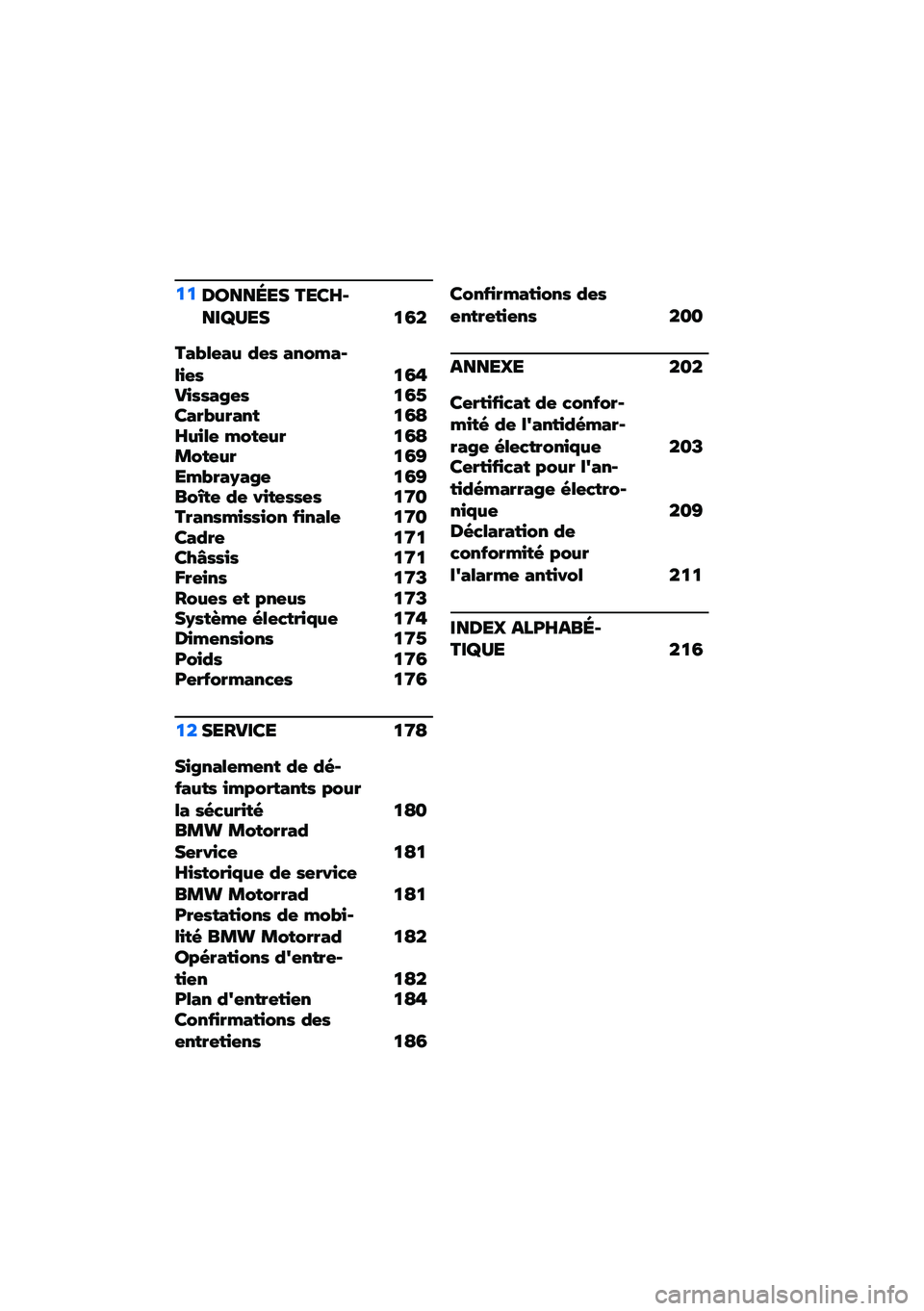 BMW MOTORRAD R NINE T 2020  Livret de bord (in French) �
�
������� ����F����P�<�� �
�4�
��+��.� �+� �!� �, �+�$�"�#�+��.�*� �, �
�4�%��*�,�,�+�8� �, �
�4�1��+�����+�$� �
�4�?�F��*�.�  �#�"�� �� �
�4�?�\b�"�� �� �
�4�A��#