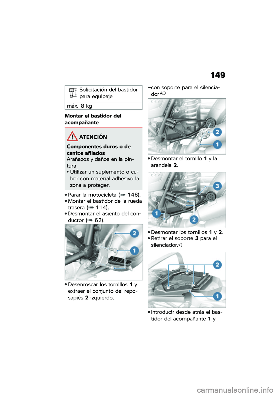 BMW MOTORRAD R NINE T 2020  Manual de instrucciones (in Spanish) �
�#�B
�,����������� ��� ��������	���	� ��\f�
����(�
�
�#�)� �O �S�\b
� ���	�� ��
 �"��\b�	���� ���
����
�)��B���	�
��������
���
�)�����	