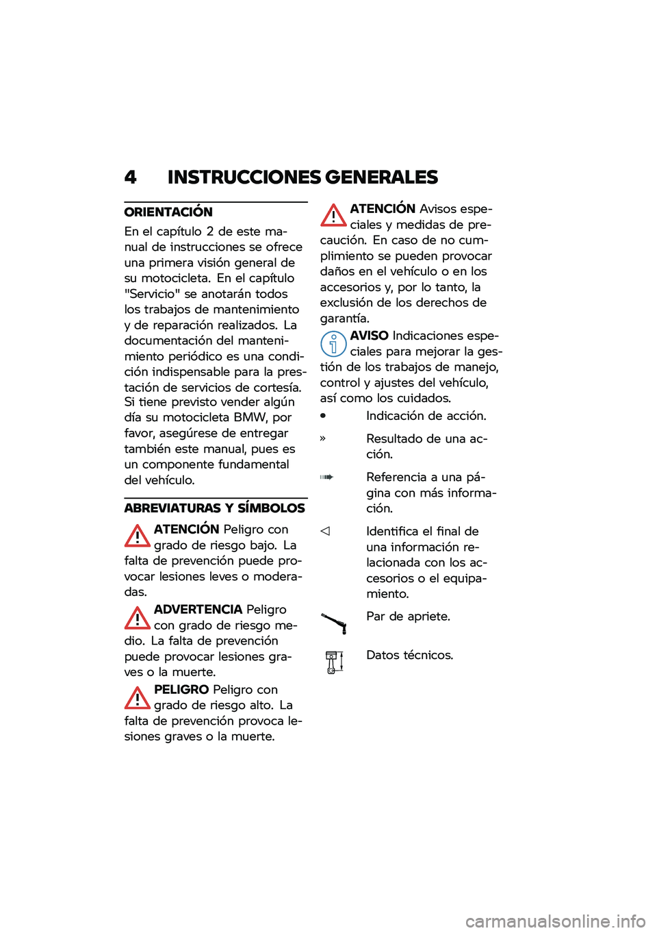 BMW MOTORRAD R NINE T 2020  Manual de instrucciones (in Spanish) �# �\f�
�������\f��
�� ���
������
���\f��
����\f�M�
�%� �� ������
�� �. �� ���� �
��&��
�� �� �����	�
������� �� ���	����
�� ��	��
�