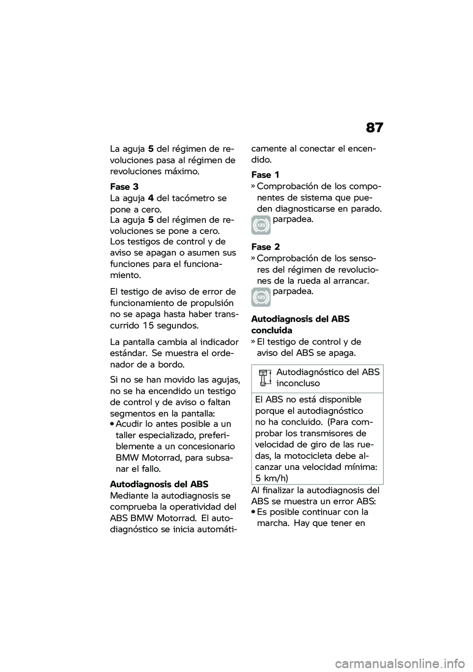 BMW MOTORRAD R NINE T 2020  Manual de instrucciones (in Spanish) �?�9
�$� ��\b�
�(��:��� �	�*�\b��
�� �� �	��&����
������ ���� �� �	�*�\b��
�� ���	�����
������ �
�#�)��
��
�E��\b� �6
�$� ��\b�
�(��8��� �����
