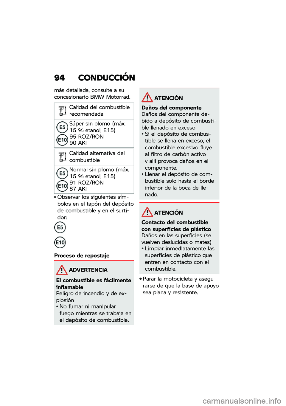 BMW MOTORRAD R NINE T 2020  Manual de instrucciones (in Spanish) �B�# ���
�2����\f�M�
�
�#� ����������" �����
��� � ��
�����������	�� ��� �����	�	���
�6������ ��� ���
��
�������	����
������
�