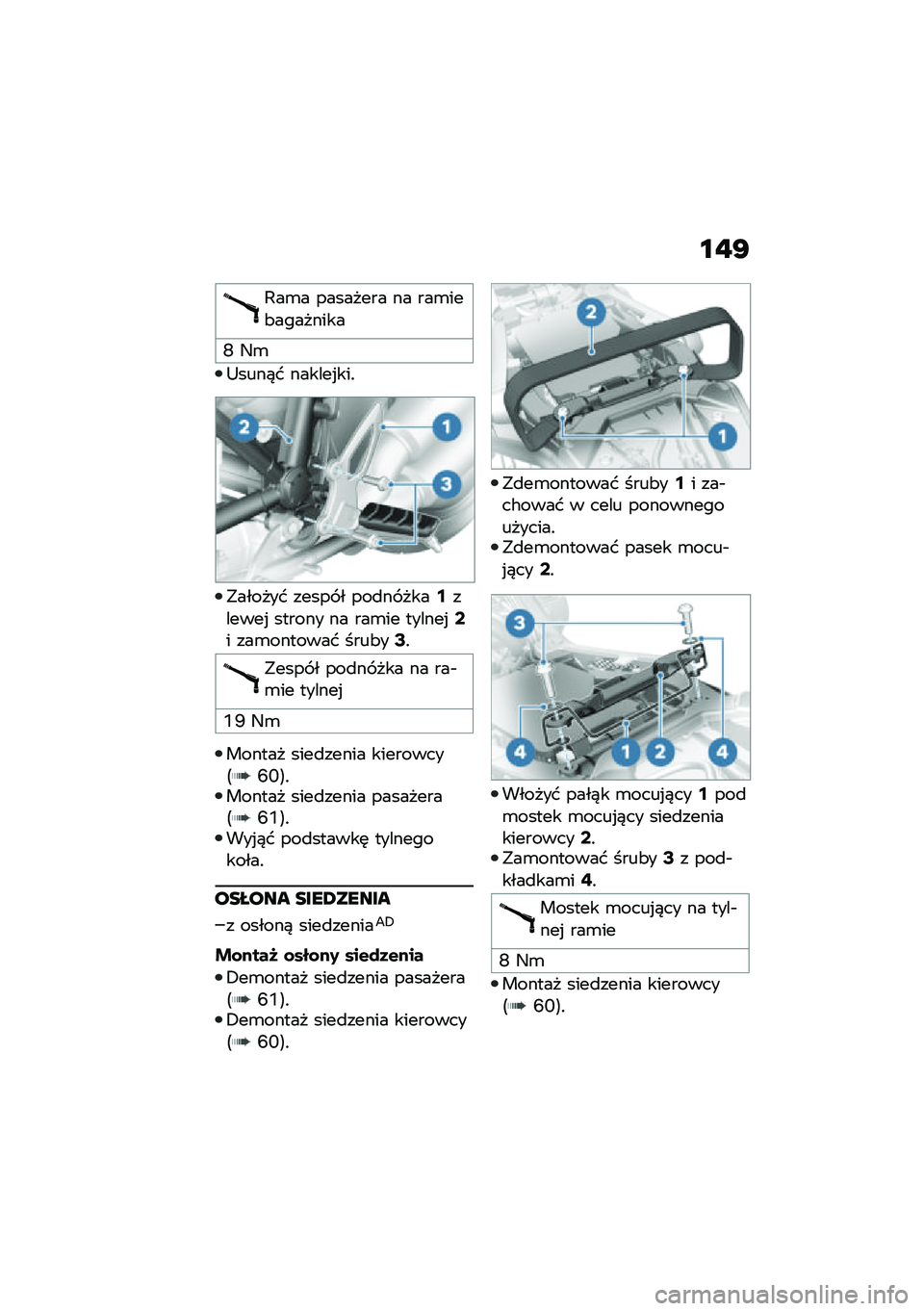 BMW MOTORRAD R NINE T 2020  Instrukcja obsługi (in Polish) �\f�"�G
�:��\b� �������� �� ���\b���&��������
�V �4�\b
�9����)� ������%���!
�"������ ����� � ���
�� ����8������% ������ �� ���\b�� 