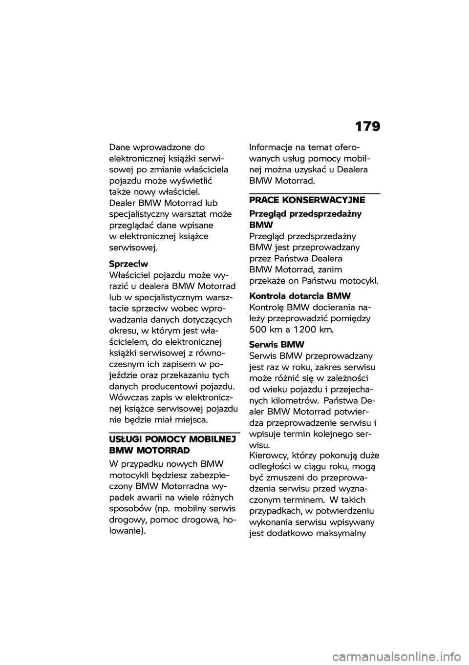 BMW MOTORRAD R NINE T 2020  Instrukcja obsługi (in Polish) �\f�D�G
�+��� �������
���� �
���������������% ����)��� ������$�����% �� ��\b����� ��������������%���
� �\b��� �����������