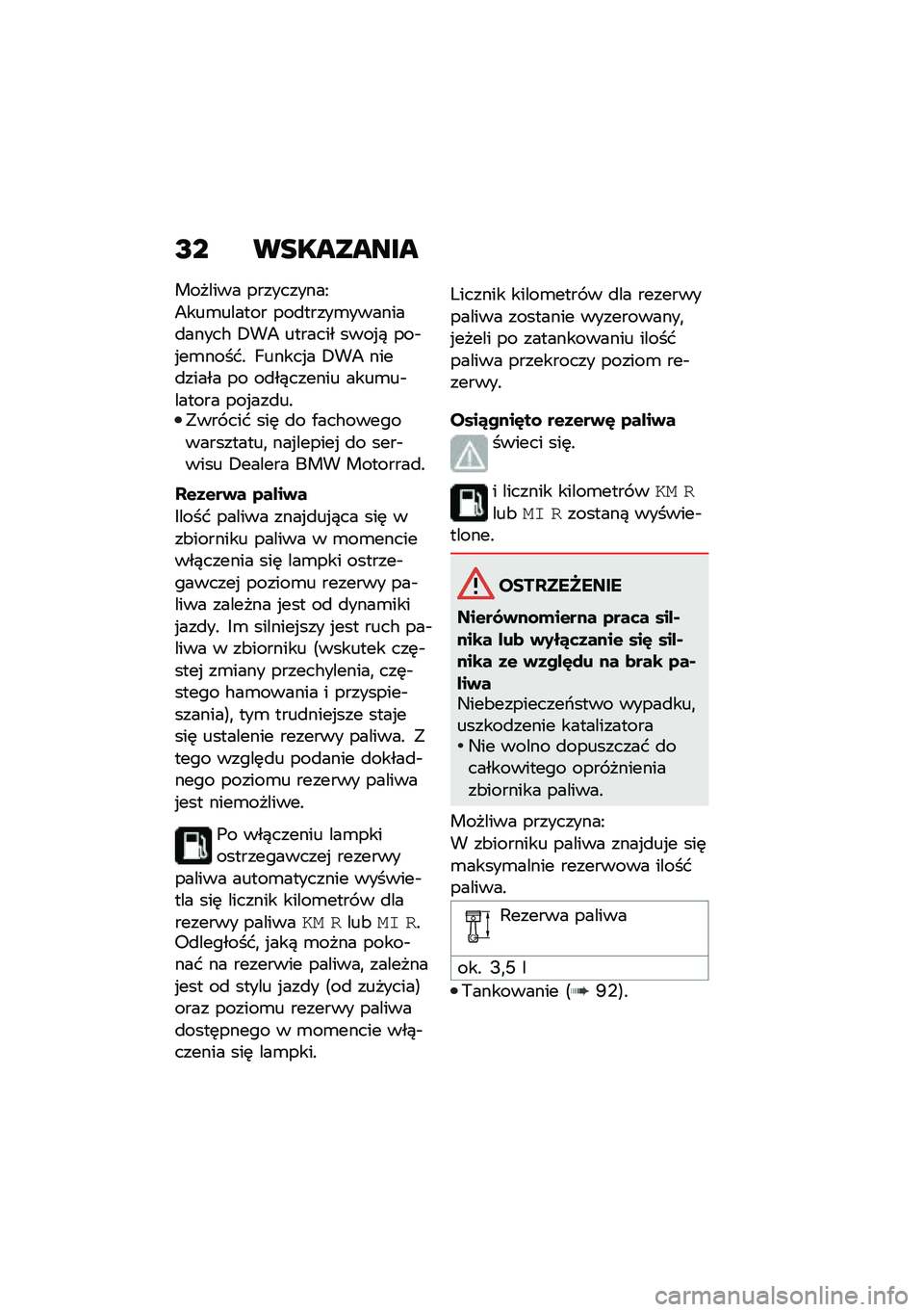 BMW MOTORRAD R NINE T 2020  Instrukcja obsługi (in Polish) �I� ���������
������� ����������C
�8���\b������ ���
�����\b�������
�����# �+��8 ������� ����%�) ���$�%��\b�����! �Y�����%� �+�