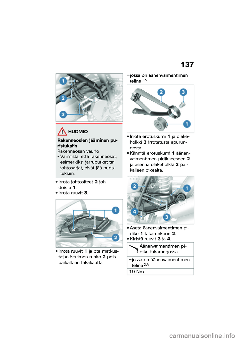 BMW MOTORRAD R NINE T 2020  Käsikirja (in Finnish) �\f�>�9
������
���\b��#�#������# �
���!��#��# �"�+� �����+�\b����#�3�
��\b���\b���
� �\f�
�����+�
������
� �\b���	 ��
��\b���\b���
���\b����\b��
