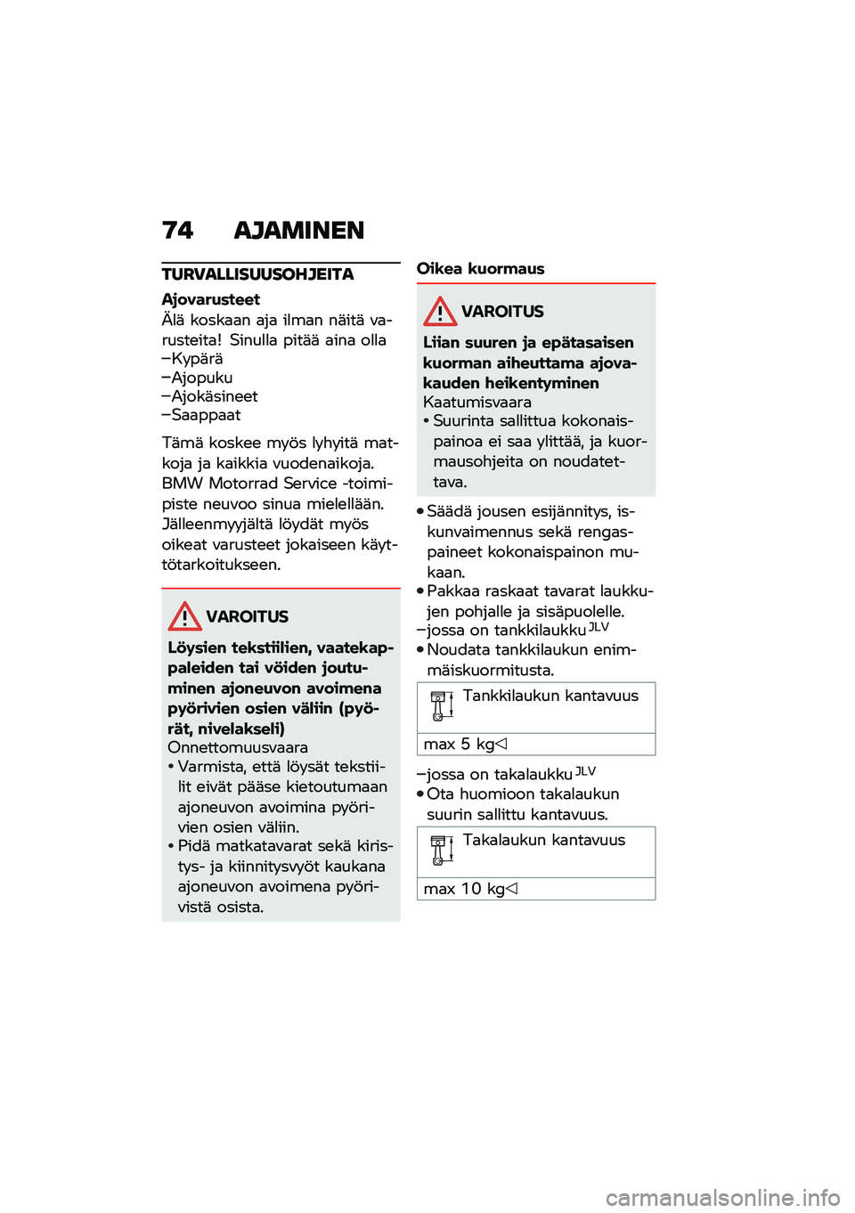 BMW MOTORRAD R NINE T SCRAMBLER 2020  Käsikirja (in Finnish) �9� ��������
���H�)���������������
��
�����+�����
�J�
�	 �����
�
� �
��
 ��
��
� ��	���	 �\f�
������\b���
�V �$����
�
�
 ����	�	 �
���
 �