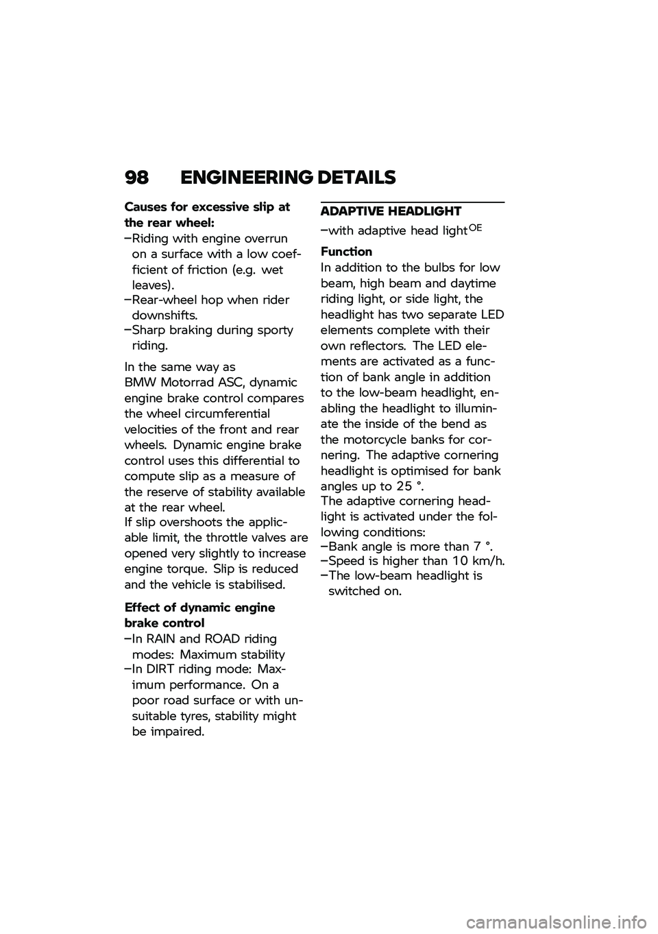 BMW MOTORRAD R NINE T URVAN G/S 2021  Riders Manual (in English) �?�= ����������� �8������
����	�\f�	 �$��
 �\f�=�"�\f�	�	�\b�*�\f �	��\b�& �����\f �
�\f��
 ���\f�\f��H
������ ���
� ������ ����\b�\b���� �	 ���\b