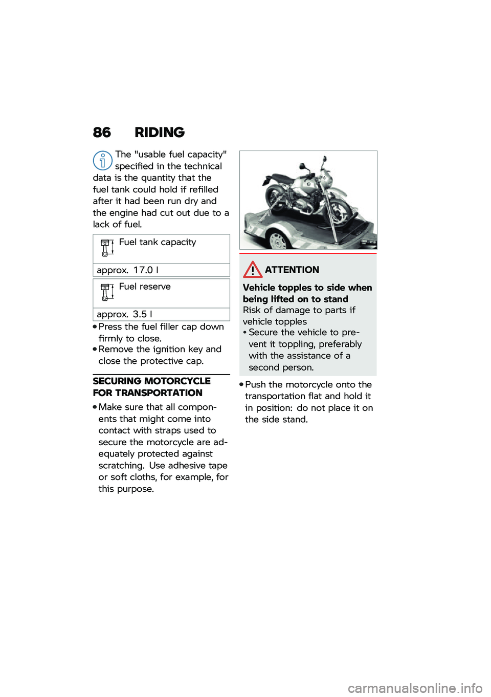 BMW MOTORRAD R NINE T URVAN G/S 2021  Riders Manual (in English) �=�5 ���8���
�*�� �S���	��\f� ����\f ��	��	���
�
�S��������� �� �
�� �
�������	�\f��	�
�	 �� �
�� �/��	��
��
�
 �
��	�
 �
������\f �
�	�� ����\f