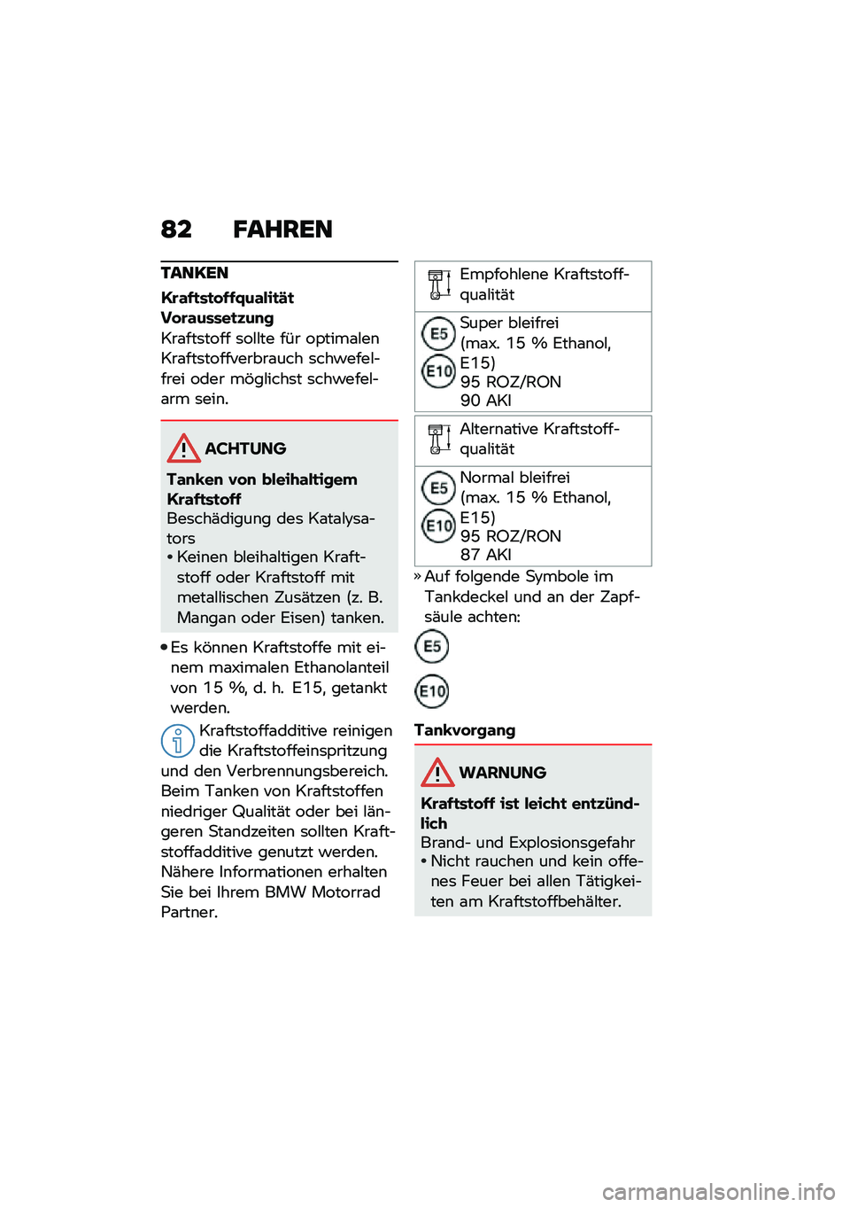 BMW MOTORRAD R NINE T URVAN G/S 2021  Betriebsanleitung (in German) �>� �I�����
�.���<��
�@�\b�\f�(�
��
� �(�(�O��\f���
�/�
�� �\b�\f�����
�)��
�
���\f���	���� �	��#�#�� ��� ��,����\f�#��\b���\f���	����������\f���