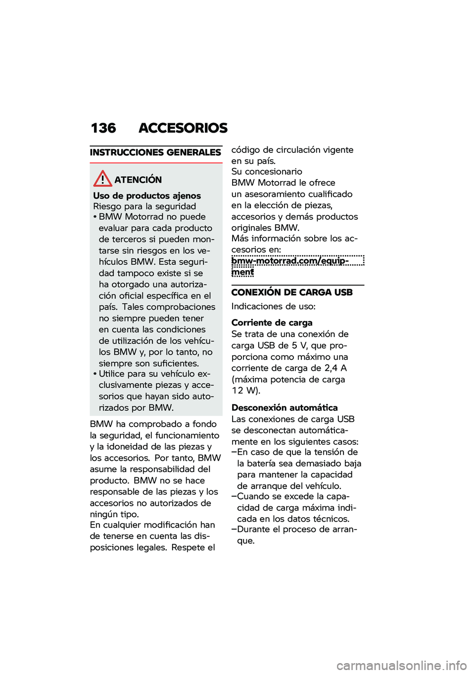 BMW MOTORRAD R NINE T URVAN G/S 2021  Manual de instrucciones (in Spanish) �
�D�4 ��������\f��
�\f�
�������\f��
�� ���
������
��������
�L�\b� �� �)����\f��	��\b ��D����\b�4����\b� ���	� �� ���\b�
�	������� ���