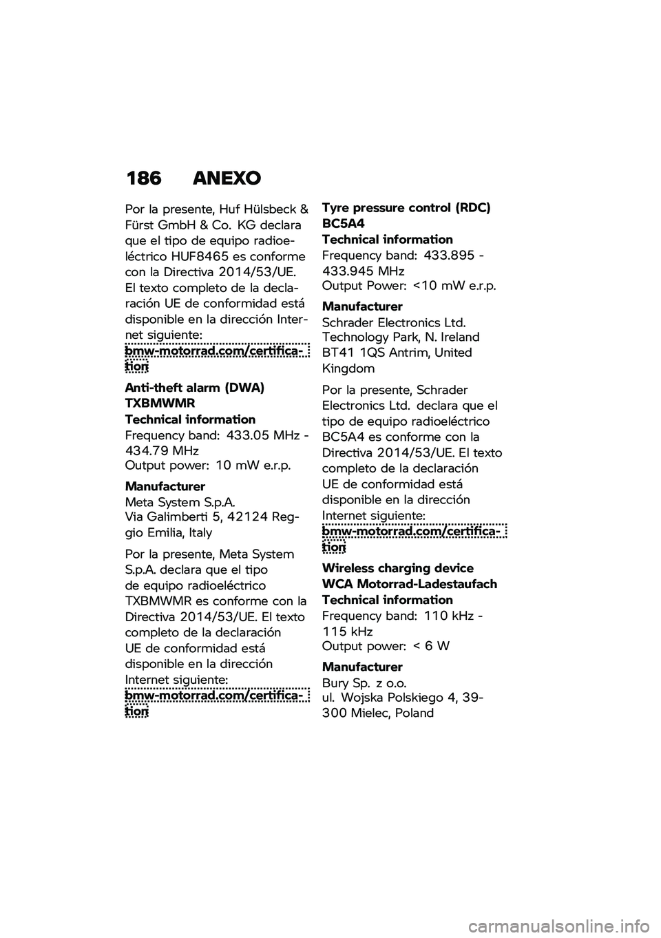 BMW MOTORRAD R NINE T URVAN G/S 2021  Manual de instrucciones (in Spanish) �
�>�4 ��
��S�
���	 �� ��	�������" �P�
� �P�Z������U �k�;�Z�	�� �W�
��P �k �6�� �_�W ������	��\f�
� �� ���� �� ��\f�
��� �	������&��*���	��� �P�=