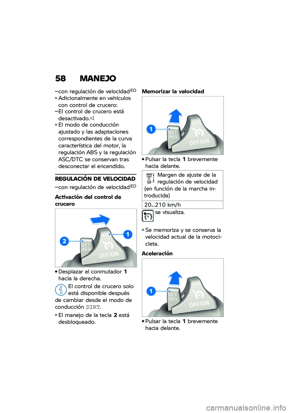 BMW MOTORRAD R NINE T URVAN G/S 2021  Manual de instrucciones (in Spanish) �/�> ���
��G�
��� �	��\b�
������ �� ����������%�5
�+���������
���� �� ������
������ �����	�� �� ��	�
���	��:�%� �����	�� �� ��	�