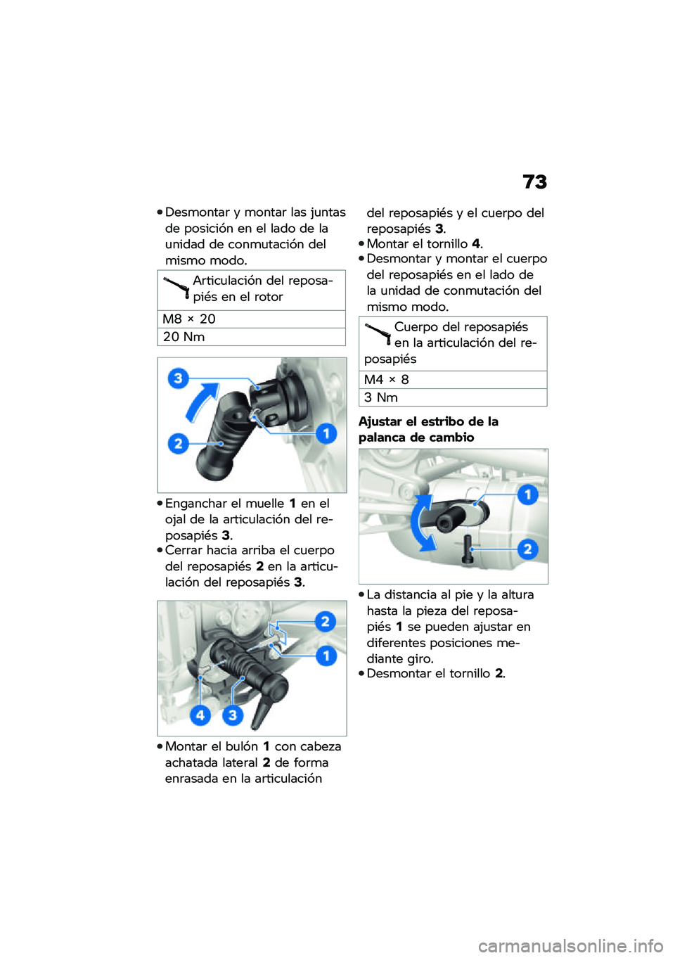 BMW MOTORRAD R NINE T URVAN G/S 2021  Manual de instrucciones (in Spanish) �8�D
�!���
�����	 � �
�����	 ��� �(�
������ �������� �� �� ���� �� ���
����� �� ����
�
������ ����
���
� �
����
�+�	����
�����