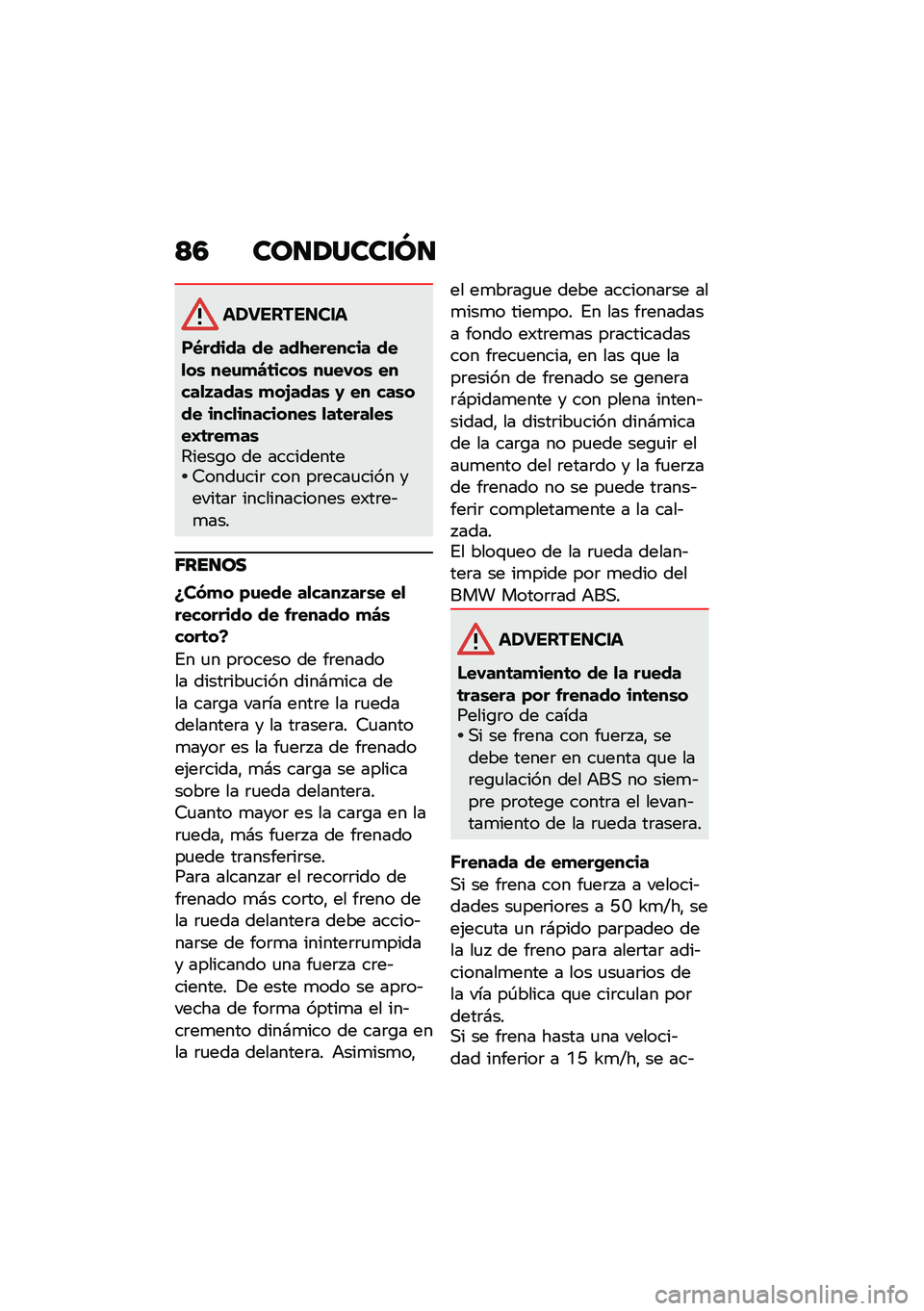 BMW MOTORRAD R NINE T URVAN G/S 2021  Manual de instrucciones (in Spanish) �>�4 ���
�1����\f�M�
�����������
��*����� �� ���-������� ���
��\b ���\f�
�G�	����\b ��\f��,��\b �����
�H����\b �
��D����\b �0 �� ���\b���