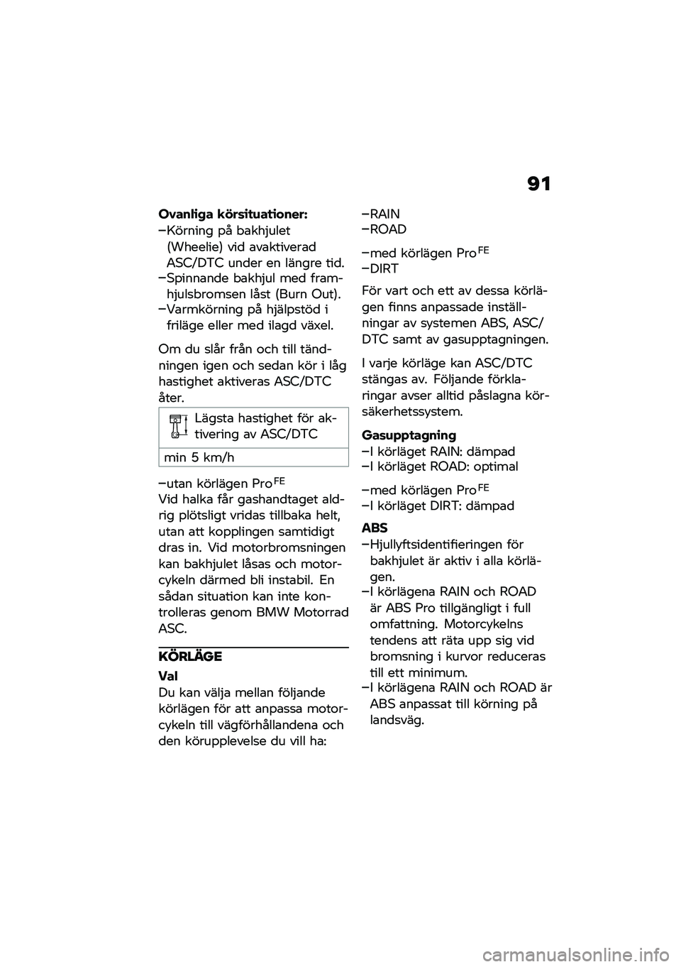 BMW MOTORRAD R NINE T URVAN G/S 2021  Instruktionsbok (in Swedish) �C�
��0���"�\b�+� �
���	�\b�
�\f��
�\b�����J
�=������ �%� � �\b���$�����5��������6 ���
 �\b��\b�������\b�
�/�*�3�Q��&�3 ���
�� �� ������ ���
��