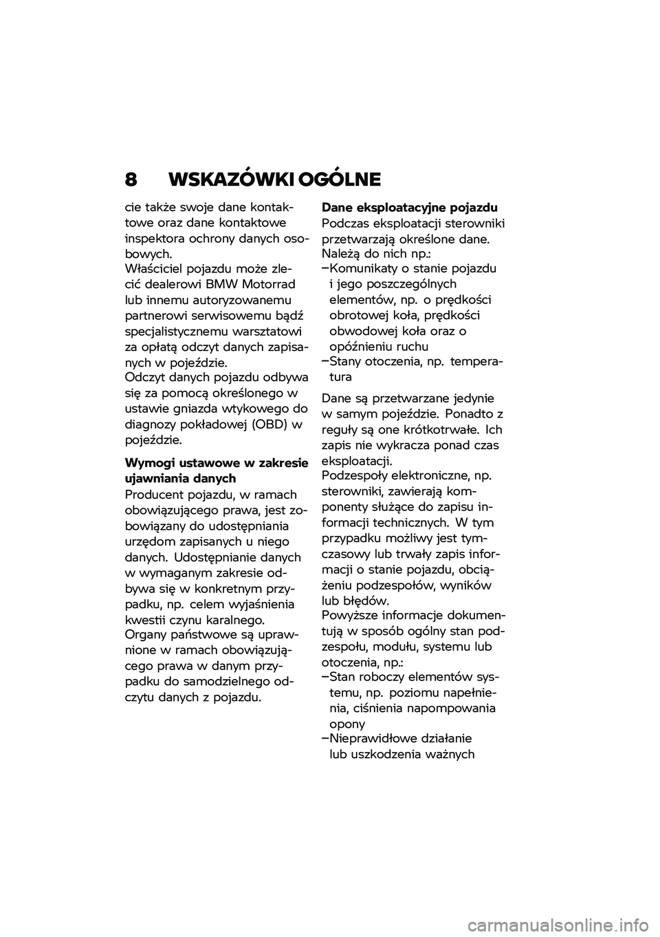 BMW MOTORRAD R NINE T URVAN G/S 2021  Instrukcja obsługi (in Polish) �E ��������� ������
��� ����� ����%� �
��� �������$���� ���� �
��� �������������������� ���#���� �
�����# ����$�&����