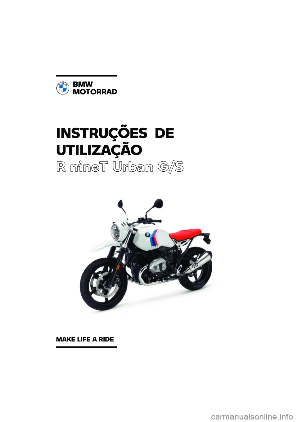 BMW MOTORRAD R NINE T URVAN G/S 2021  Manual do condutor (in Portuguese) 