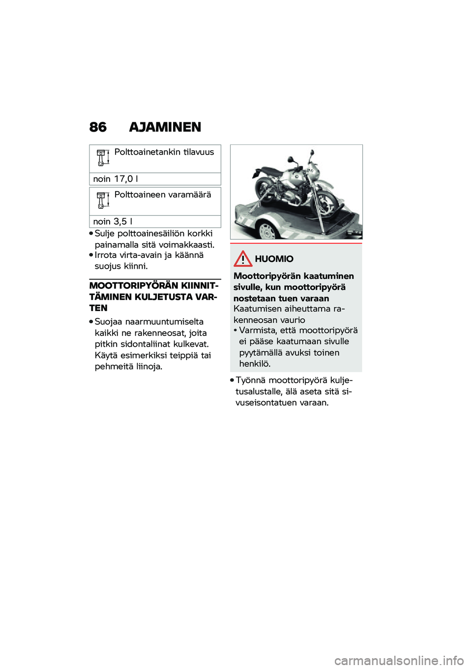 BMW MOTORRAD R NINE T URVAN G/S 2021  Käsikirja (in Finnish) �:�3 ��������
�(��
����
���\b��
���� ���
�
�\f���
���� �<�B��> �
�(��
����
���\b�\b� �\f�
��
��	�	��	
���� �:��G �
�$��
��\b ���
����
���\b��	�
