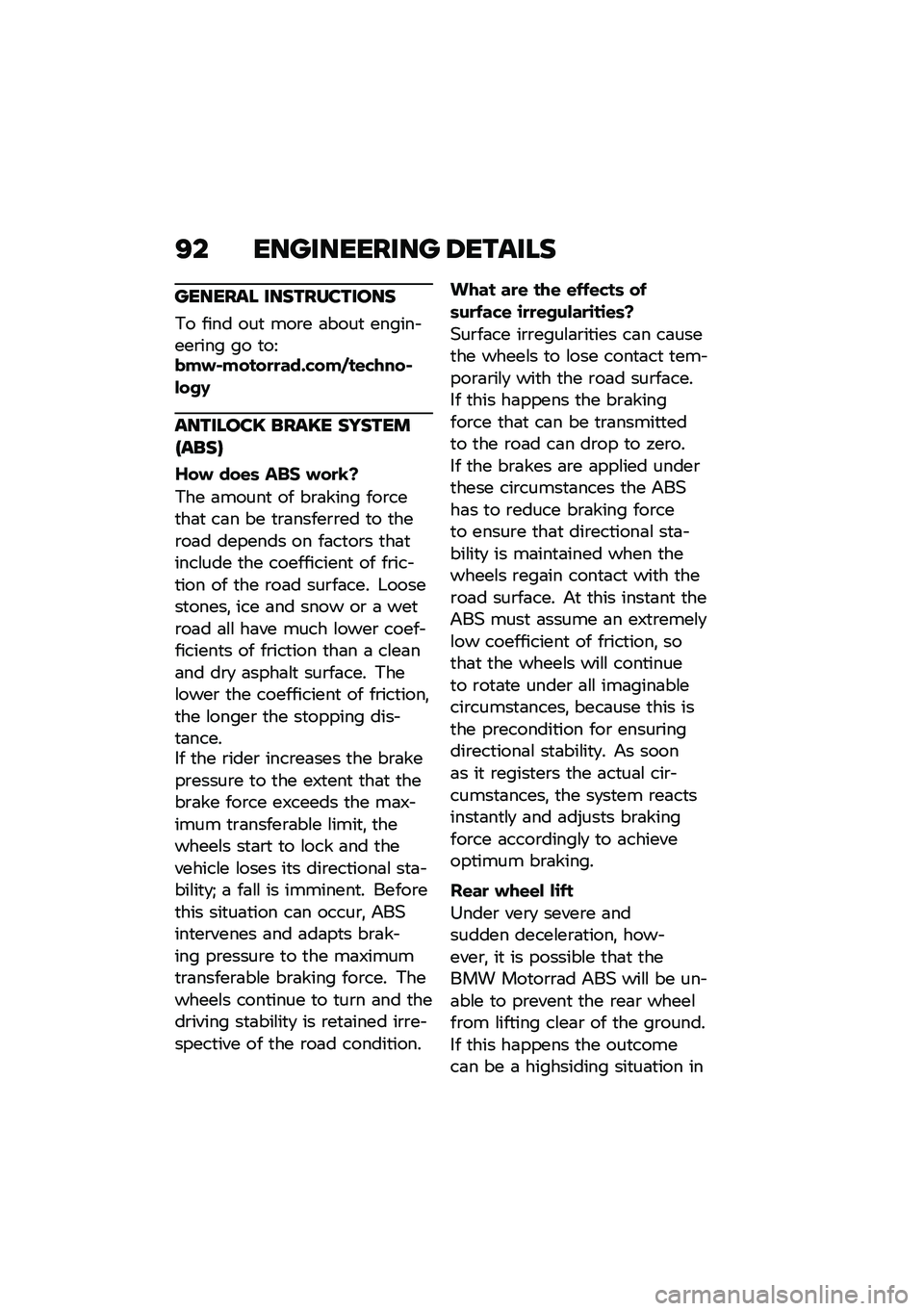BMW MOTORRAD R NINE T URVAN G/S 2020  Riders Manual (in English) �?� ����������� �8������
������� ������������
�*� ���� ���
 ���\b� �	����
 ������ ���\b��� �� �
��<����!�����
�
��� �"���#��\