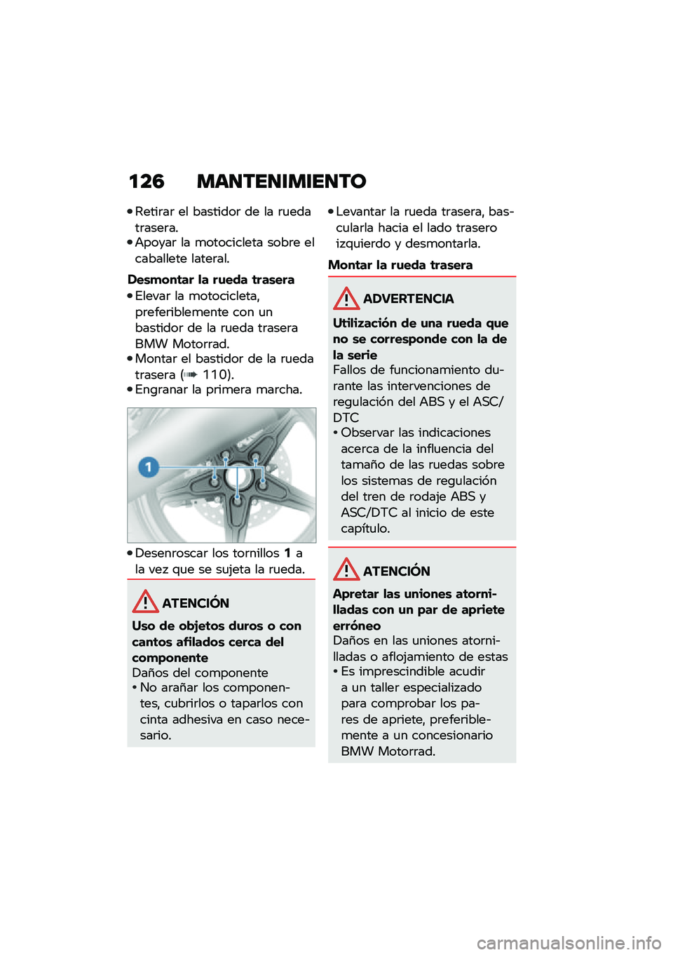 BMW MOTORRAD R NINE T URVAN G/S 2020  Manual de instrucciones (in Spanish) �
��5 ���
���
�\f��\f��
��
�4����	��	 �� ��������	 �� �� �	�
�����	����	���+�����	 �� �
���������� ����	� ����������� �����	���