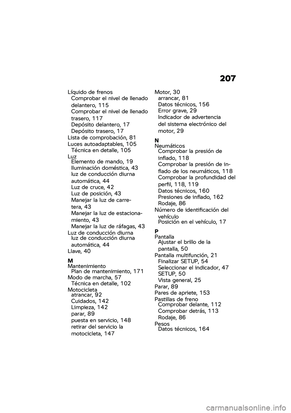 BMW MOTORRAD R NINE T URVAN G/S 2020  Manual de instrucciones (in Spanish) ��\b�9
�$��\f�
��� �� ��	�����6��
��	����	 �� ����� �� ���������������	��" �A�A�L�6��
��	����	 �� ����� �� ���������	����	��" �A�A�I�
