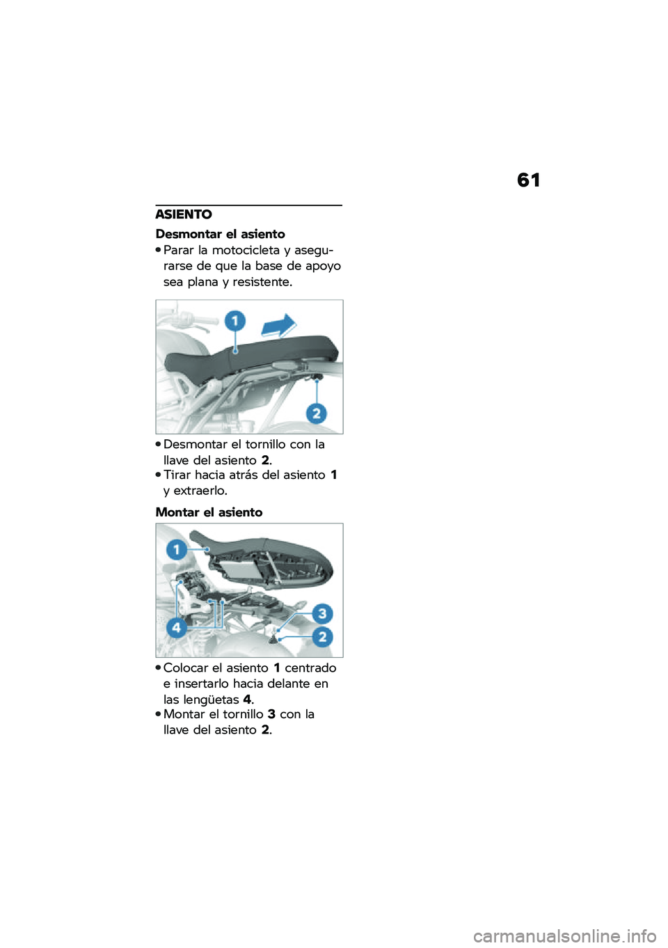 BMW MOTORRAD R NINE T URVAN G/S 2020  Manual de instrucciones (in Spanish) �5�

���\f��
��
���\b�
���	�� ��
 ��\b����	�
���	��	 �� �
���������� � ����\b�
�&�	��	�� �� �\f�
� �� ���� �� �������� ����� � �	����