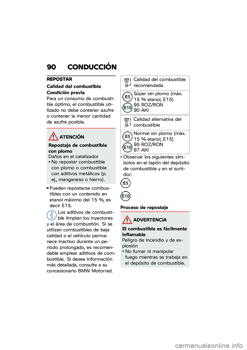 BMW MOTORRAD R NINE T URVAN G/S 2020  Manual de instrucciones (in Spanish) �B�\b ���
�2����\f�M�
���F�����
���
���� ���
 ���
�"�\f�\b�	��"�
�
��������(� �)���-��
���	� �
� �����
�
� �� ���
��
����&��� �����
��" �