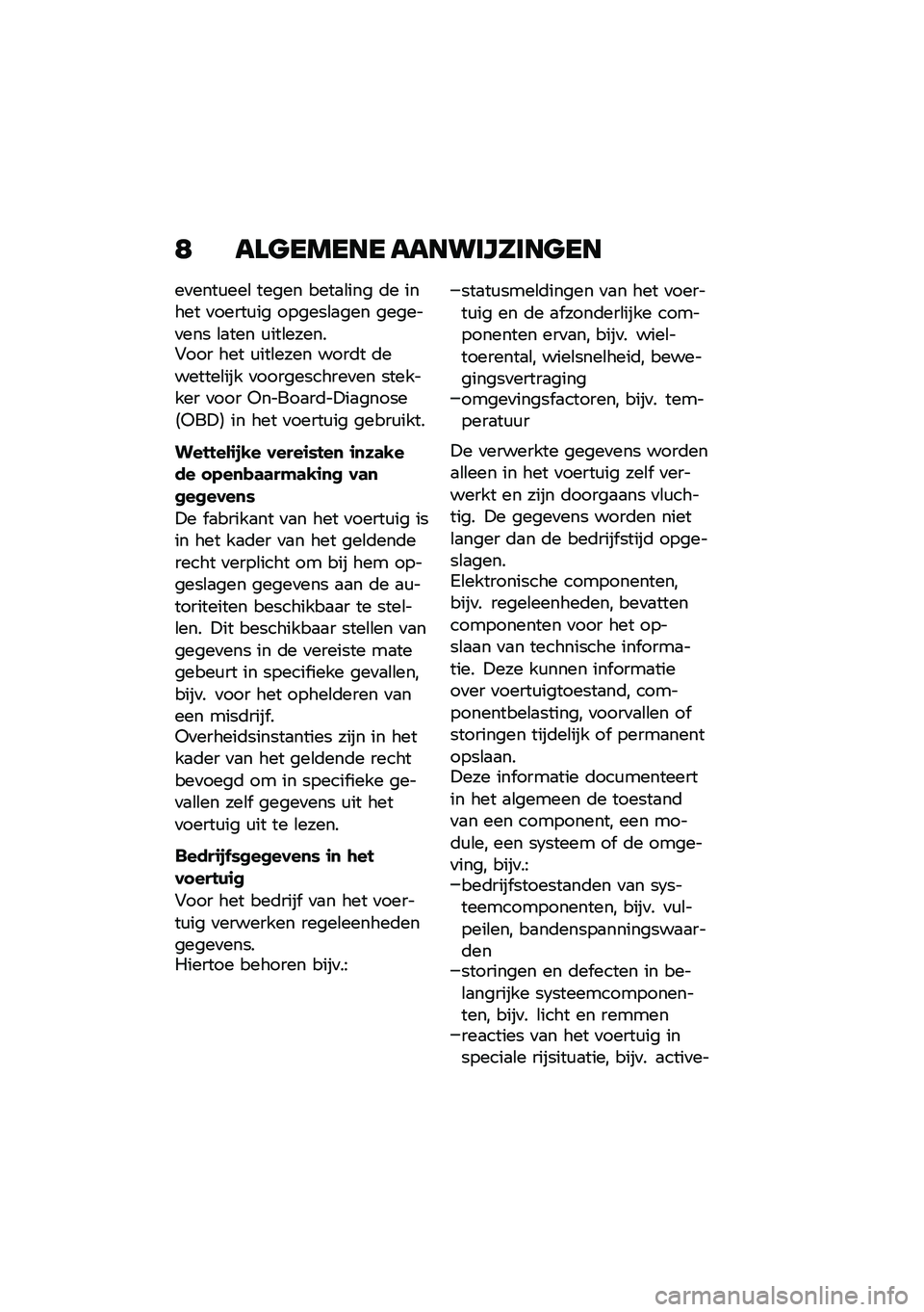 BMW MOTORRAD R NINE T URVAN G/S 2020  Handleiding (in Dutch) �; ��\f�
����� ����������
��
��
����\f���\b ����� ����
�\b��� �	� ����� �
�����\f�� ������\b�
��� ������
��� �\b�
��� �\f���\b����