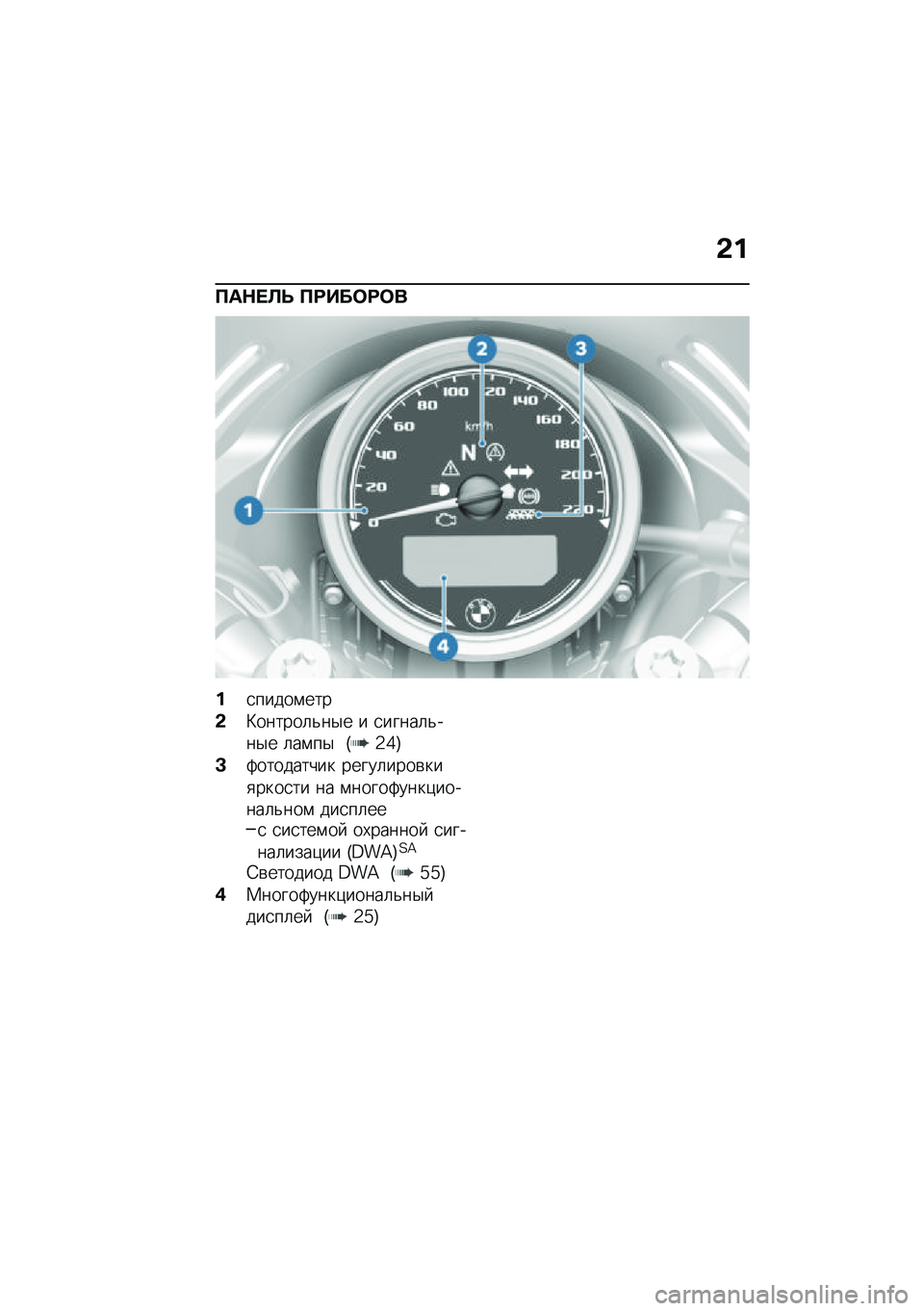 BMW MOTORRAD R NINE T URVAN G/S 2020  Руководство по эксплуатации (in Russian) �&�
�?��$� �A�F �?�:���	�:�	�
��
�����\f���
�&�L������	�&��$� � �
�����	�&���$� �	��\f��$ �G�2�]�H
�C�:��������� �����	����\b���
����
�� �� �\f�