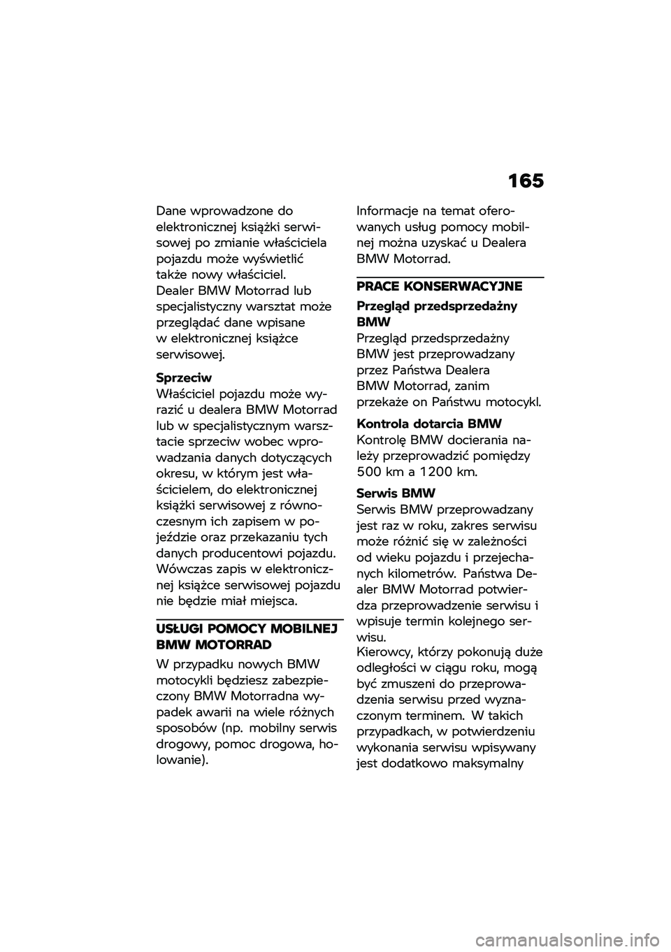 BMW MOTORRAD R NINE T URVAN G/S 2020  Instrukcja obsługi (in Polish) �\f�7�0
�+��� �������
���� �
���������������% ����)��� ������$�����% �� ��\b����� ��������������%���
� �\b��� �����������