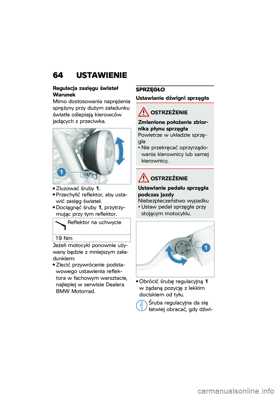 BMW MOTORRAD R NINE T URVAN G/S 2020  Instrukcja obsługi (in Polish) �7�" �L���������
��&�����	�
� �3����J�� �H�+����&�������&�\b
���\b� �
����������� �����	���������	���� ���� �
����\b �����
����