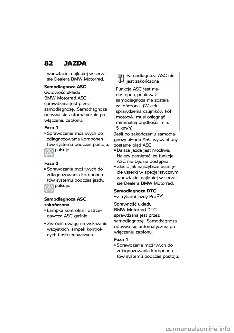 BMW MOTORRAD R NINE T URVAN G/S 2020  Instrukcja obsługi (in Polish) �E� ����2�
�����������
 ���%������% � ������$��� �+������ ��� ��������
�!
���*�\f�)�����\f�3� �!��
�2������� �����
���� �����