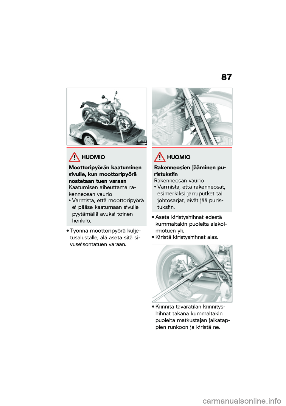 BMW MOTORRAD R NINE T URVAN G/S 2020  Käsikirja (in Finnish) �:�9
������
���������"�	�
���# �\b����+�!��#��#����+�*�*��> �\b�+�# �!��������"�	�
���#��������# ��+��# ������#��
�
������\b� �
��"�\b����
�