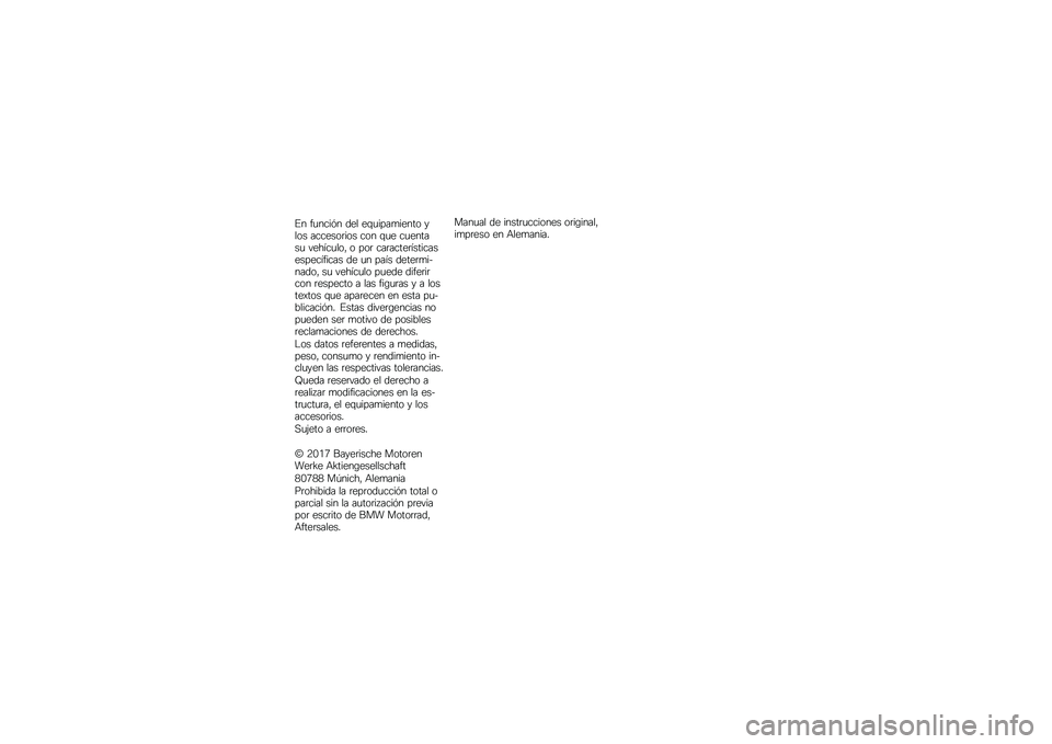 BMW MOTORRAD R NINE T RACER 2017  Manual de instrucciones (in Spanish) �$� ��	���
�� ��� ���	�
����
���� �%��� �������\f�
�� ��� ��	� ��	������	 ������	���& � ���\f ���\f�����\f����
�����������
��� �