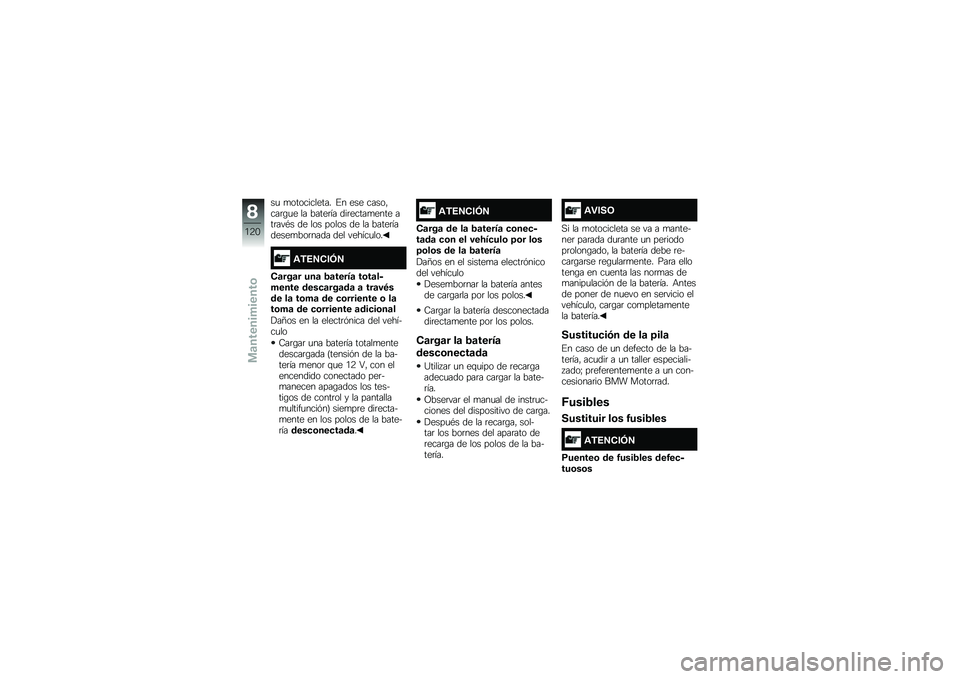 BMW MOTORRAD R NINE T RACER 2018  Manual de instrucciones (in Spanish) ��
 �
����������� �%� ��� �����"���	�\b�
� �� �����	�� ���	�����
���� ���	���*� �� ��� ����� �� �� �����	�������
���	���� �