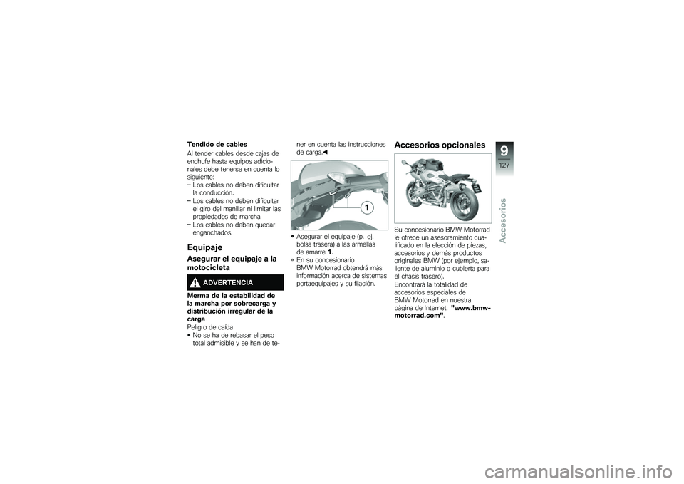 BMW MOTORRAD R NINE T RACER 2018  Manual de instrucciones (in Spanish) �+������\b �� �
�	�2���
�+� ������	 ������ ����� ���(�� �������
�� ����� ��\f�
���� ������������ ���� �����	�� �� ��
���� 