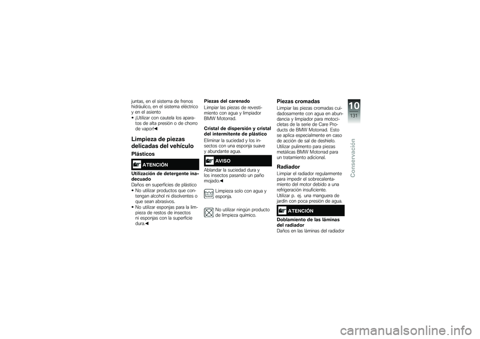 BMW MOTORRAD R NINE T RACER 2018  Manual de instrucciones (in Spanish) �(�
�����" �� �� ������
� �� ��	��������	�#�
�����" �� �� ������
� ���*���	���� �� �� �������
�Z�D����� ��	 ��� ���
���� ��� �