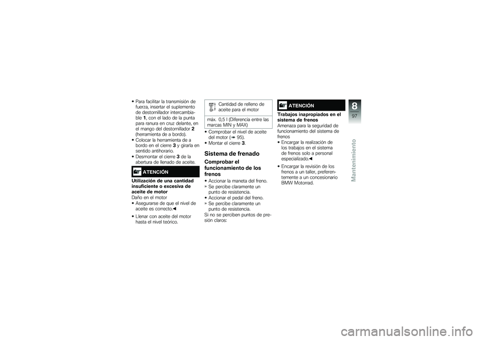 BMW MOTORRAD R NINE T RACER 2018  Manual de instrucciones (in Spanish) ���	� ���������	 �� ��	����
����&� ����
��	� ��" �����	���	 �� ��
����
������ ������	��������	 �����	���
���������" ��� �� �
