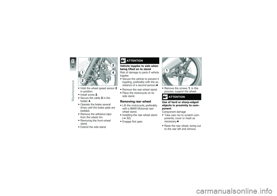 BMW MOTORRAD R NINE T RACER 2016  Riders Manual (in English) �;��\f� �
�� �����\f �� ��� ������\b� �� � ����
����
����
�	�\f�\f ���\b��� �
�6����\b� �
�� ��	��\f��$�� �
�����\f���\b�%�
�@� ��\b�	�
� �
�� �