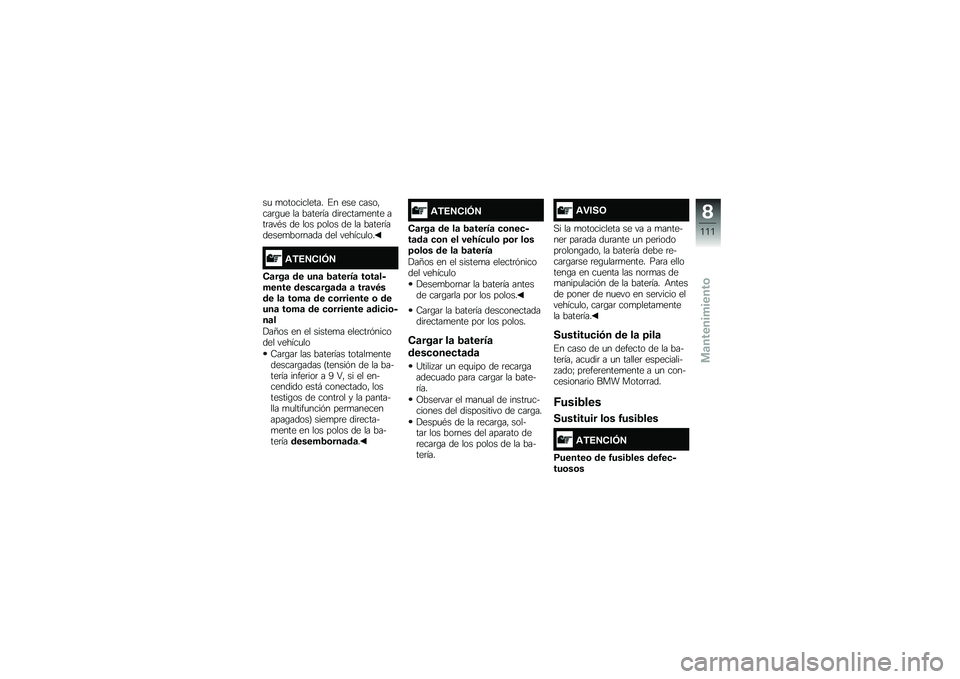 BMW MOTORRAD R NINE T RACER 2016  Manual de instrucciones (in Spanish) ��
 �
����������� �%� ��� �����"���	�\b�
� �� �����	�� ���	�����
���� ���	���*� �� ��� ����� �� �� �����	�������
���	���� �
