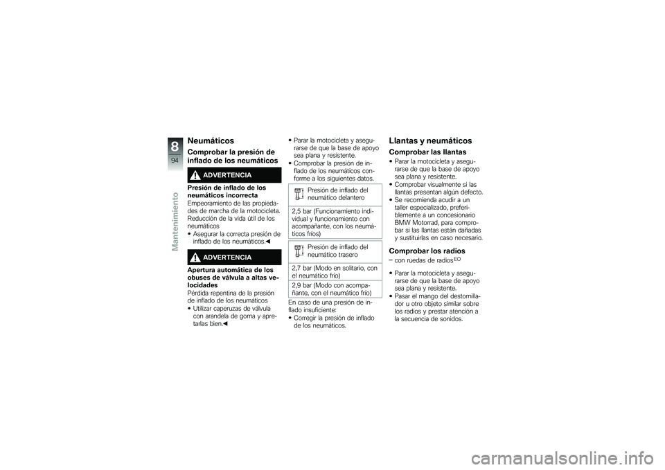 BMW MOTORRAD R NINE T RACER 2016  Manual de instrucciones (in Spanish) �6����C���
�\b�
�)�\b��=��\b�2�	� ��	 �=�����*� ��
���1��	��\b �� ��\b� �����C���
�\b�
�\f�/�"�5�8�+�5�6�)��\f
�9�����*� �� ���1��	��\b �� ��\b�����