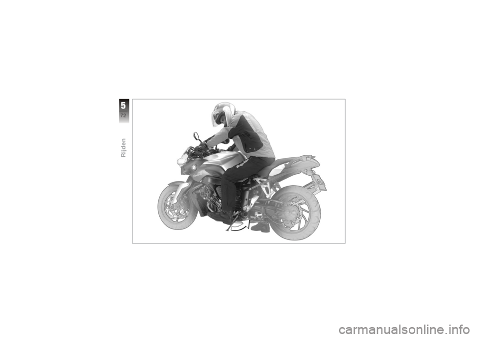 BMW MOTORRAD K 1200 R 2008  Handleiding (in Dutch) 572zRijden 