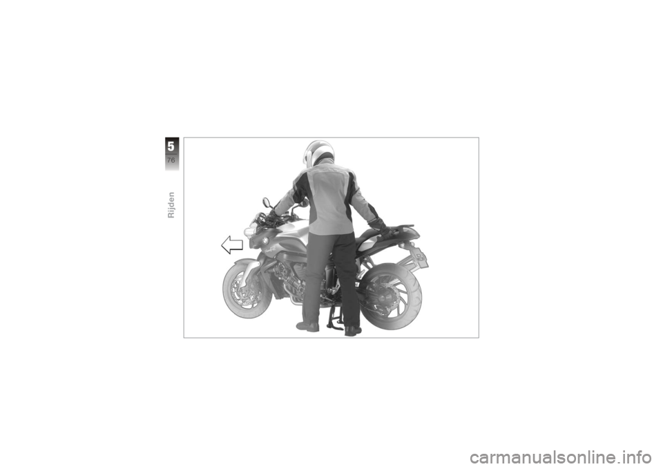 BMW MOTORRAD K 1200 R 2008  Handleiding (in Dutch) 576zRijden 