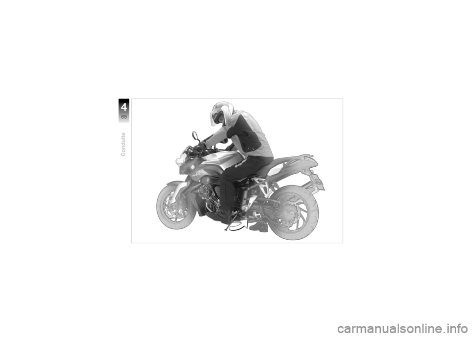 BMW MOTORRAD K 1200 R 2004  Livret de bord (in French) Conduite468 