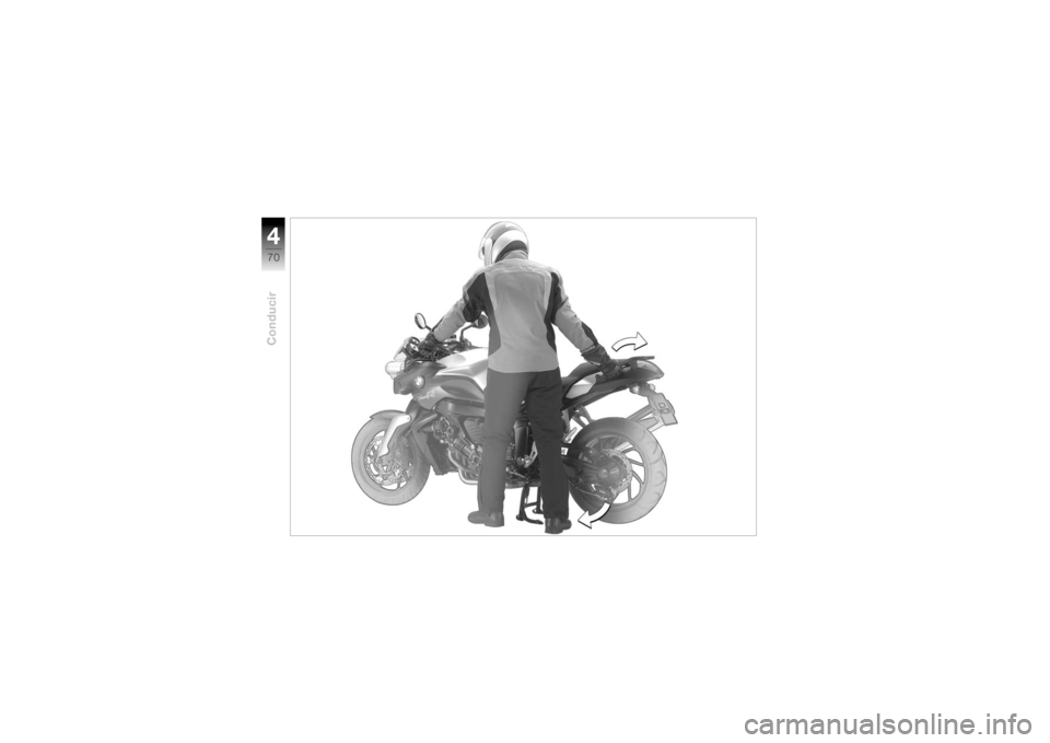 BMW MOTORRAD K 1200 R 2004 Manual de instrucciones (in Spanish) Conducir470 BMW MOTORRAD K 1200 R 2004 Manual de instrucciones (in Spanish) Conducir470