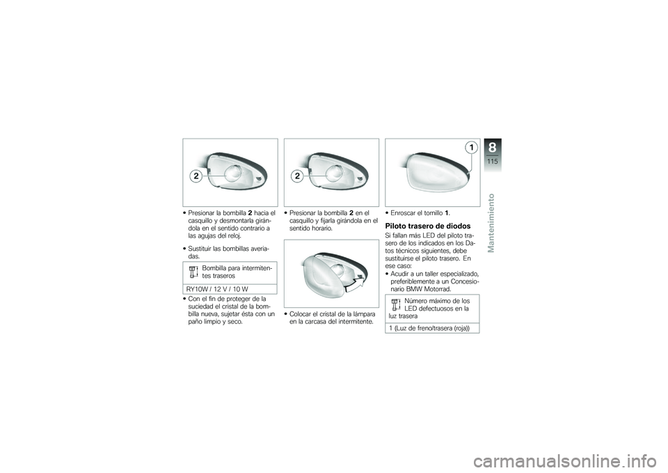 BMW MOTORRAD K 1300 R 2014  Manual de instrucciones (in Spanish) ��	�������	 �� ���
������!����� ������\f�
���� � ����
�����	�� �\b��	�#������ �� �� ������� �����	��	�� ���� ��\b�
�(�� ��� �