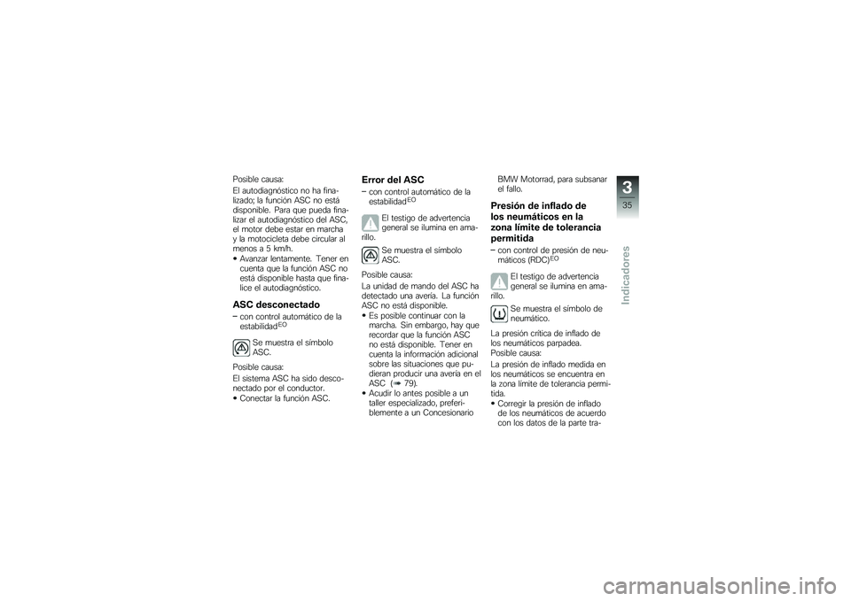 BMW MOTORRAD K 1300 R 2014  Manual de instrucciones (in Spanish) ������� ���
���I
�%� ��
������\b��&����� �� �� �������� ����L �� ��
����&� �+�,�7 �� ����#����������� ���	� �\f�
� ��
��� �����