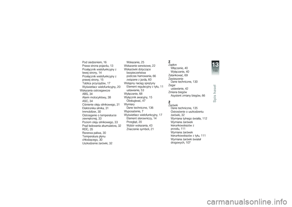 BMW MOTORRAD K 1300 R 2014  Instrukcja obsługi (in Polish) ��% 