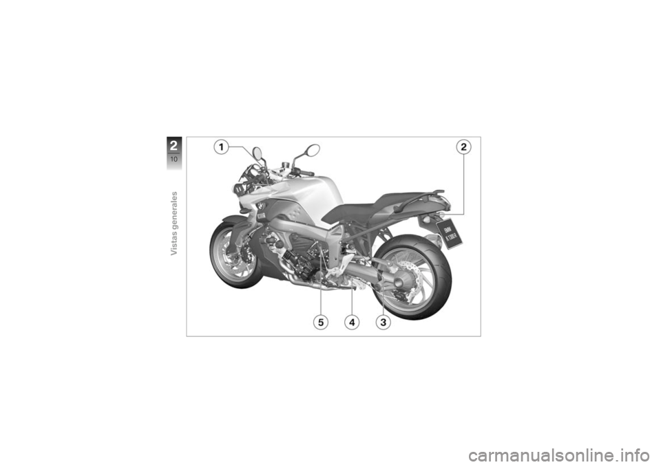 BMW MOTORRAD K 1300 R 2009  Manual de instrucciones (in Spanish) �
�1�?
�.�����
��������
��� 